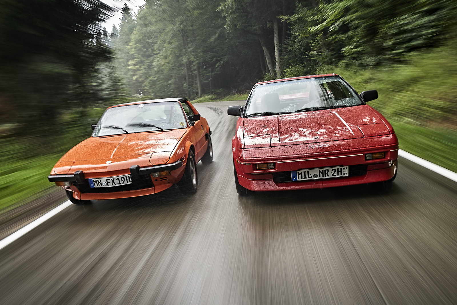 Toyota MR2 vs Fiat X 15